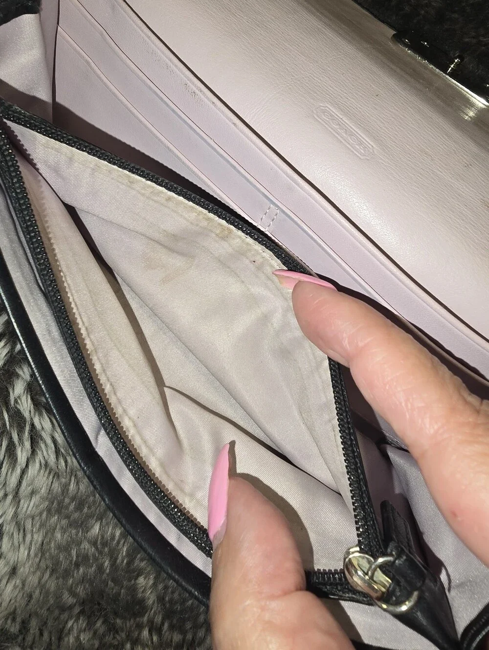 Vintage Coach Leather Wallet